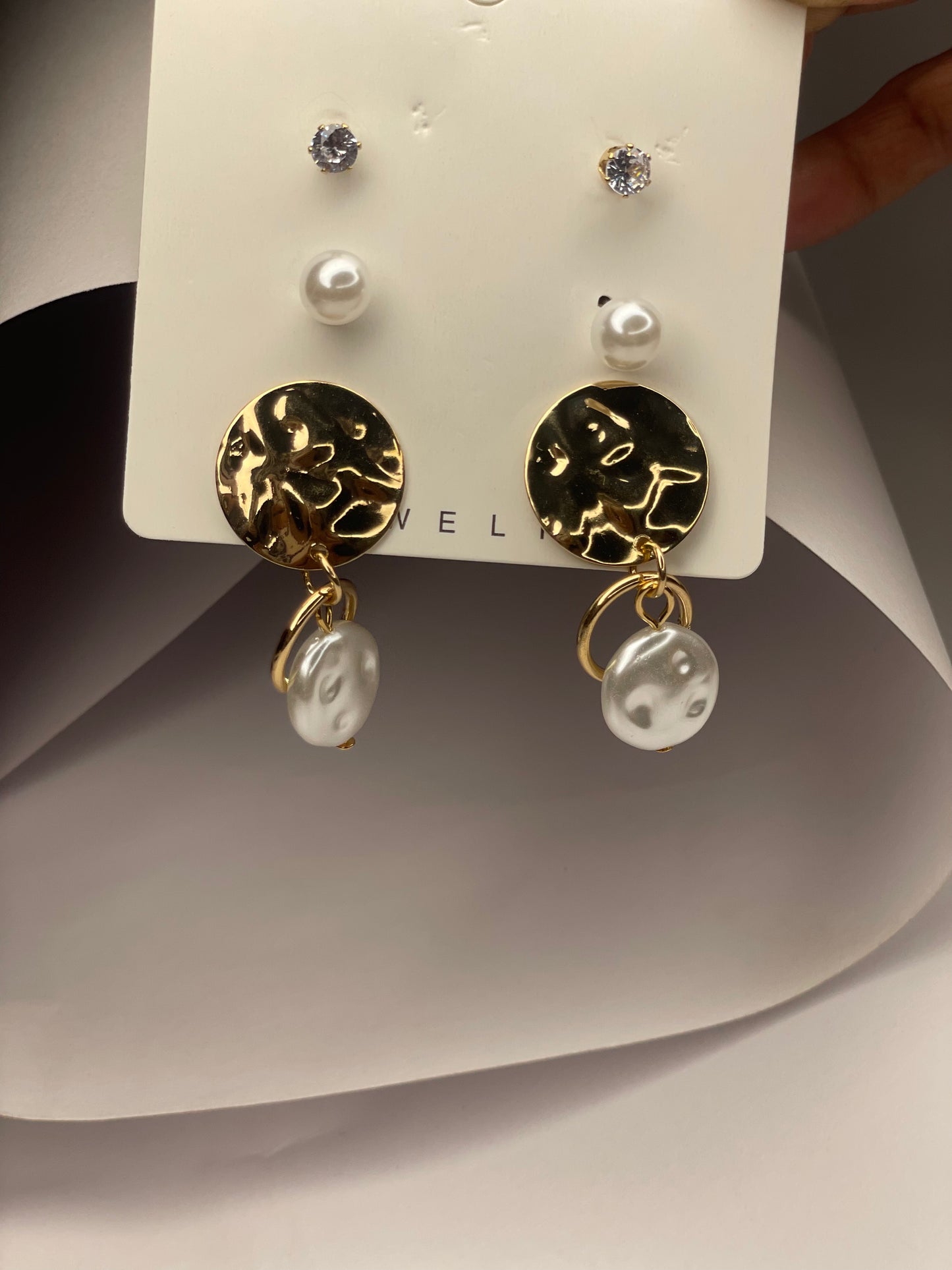 Noor Mirror Jhumkas